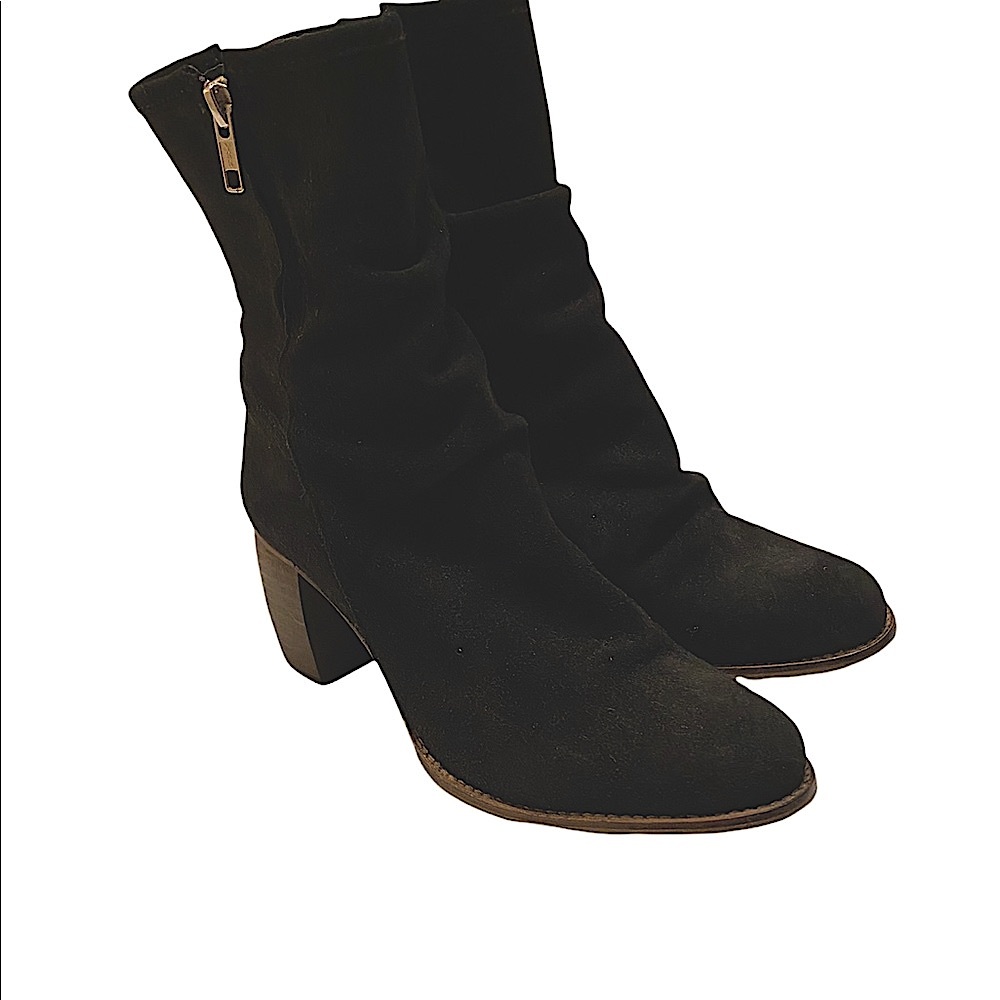 Jeffrey Campbell Black leather booties. Size 39 -US 8.5- Made in Spain